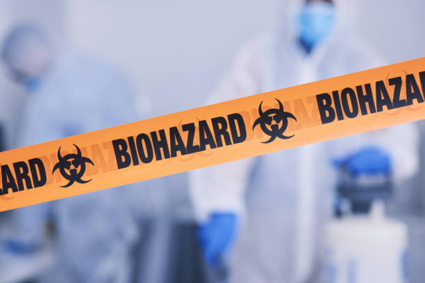 Professional Blood Cleanup technician working in Beaver City, NE